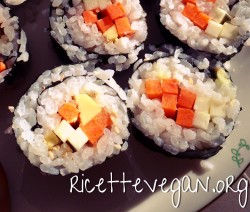 Il Sushi Vegan ricettevegan.org sushi vegan