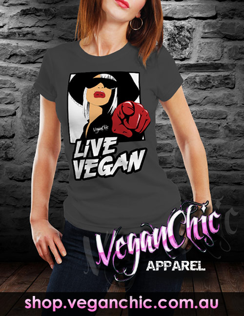 VeganChic ~ Live Vegan!http://shop.veganchic.com.au