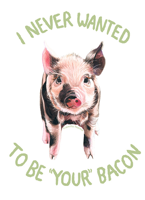 camillanarea: Pigs never have a choice. 
You do. (Artwork:... tumblr nt930lNiCu1tz3bv1o1 500
