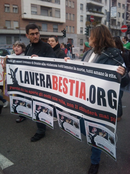 MANIFESTAZIONE CONTRO LA VIVISEZIONE - MILANO 5 marzo 2011 manifestazione contro la vivisezione milano 5 marzo 20130212 1344384778