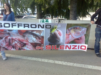 Presidio alla Fiera Caccia e Pesca di Riva del Garda 31.03.2012 148