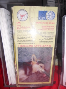 03 dicembre 2011 Trento fiaccolata per denunciare lo sterminio degli animali nel periodo natalizio (e non solo!) 106