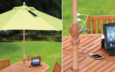 Un ombrellone solare che ricarica il cellulare ombrellone solare 400x250 1