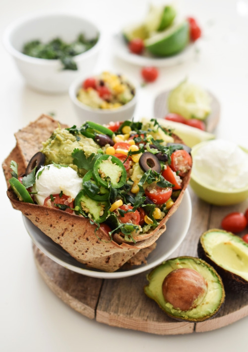 vegan-yums: Baked taco salad / Recipe tumblr o7pnyo5QNr1rj3wsho1 500 1