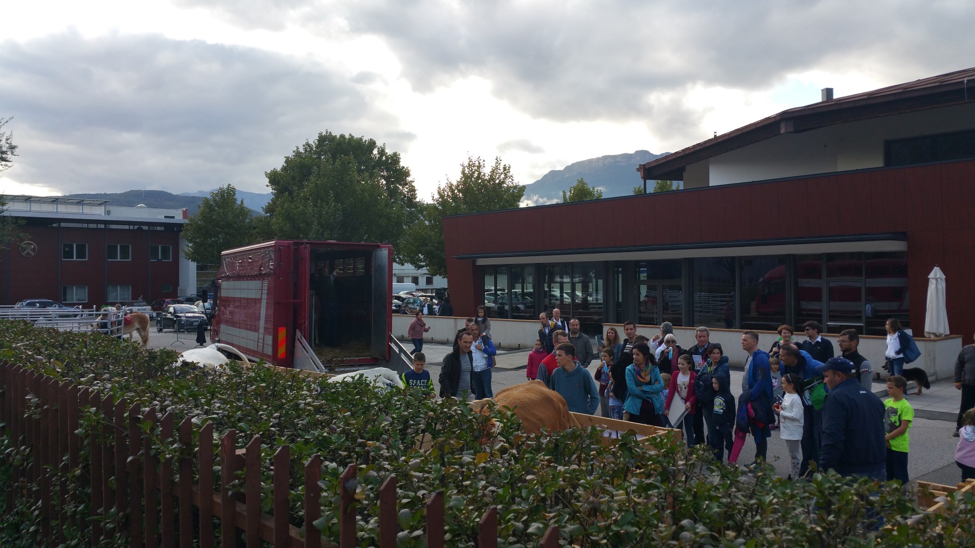 Fronte animalista Bolzano - Manifestazione Porte aperte 10 anni della casa della zootecnia 20161015 160637